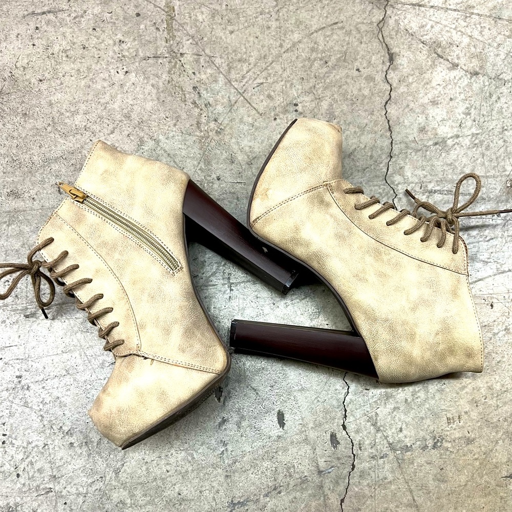 Taupe Booties